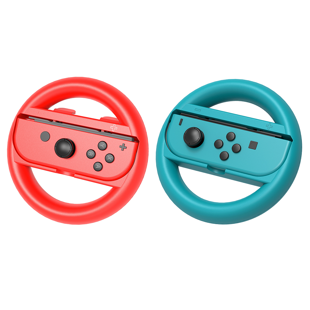 2x Left Right Steering Wheel Controller Gamepad Hand Holder Grip for Switch, 501 Original
2x Left Right Steering Wheel Controller Gamepad Hand Holder Grip for Switch, 501 Original