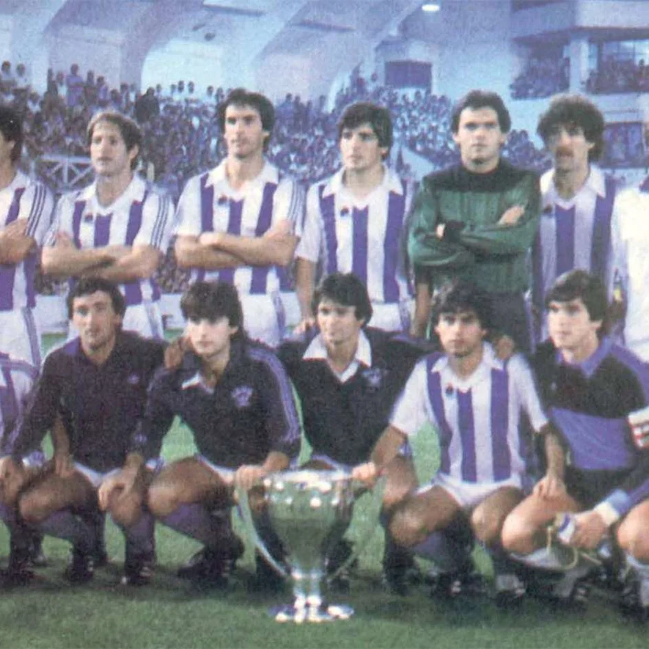 La Liga Trophy—1981–82 Season Real Sociedad Los Txuri-Urdin (The White and Blues)