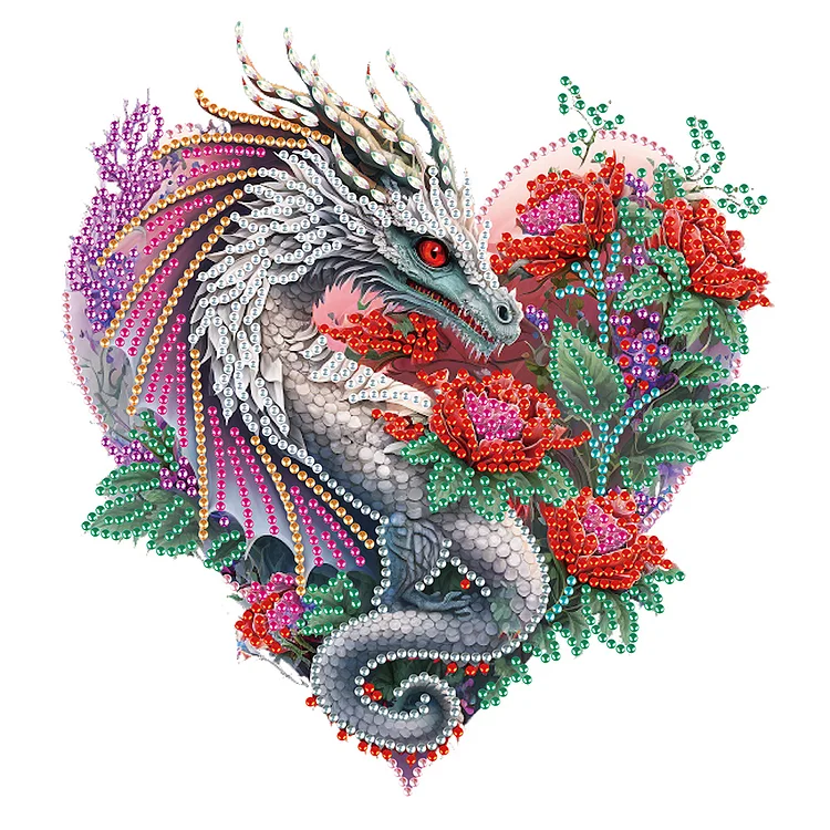 Dragon - Partial Drill - Special Diamond Painting(30*30cm)