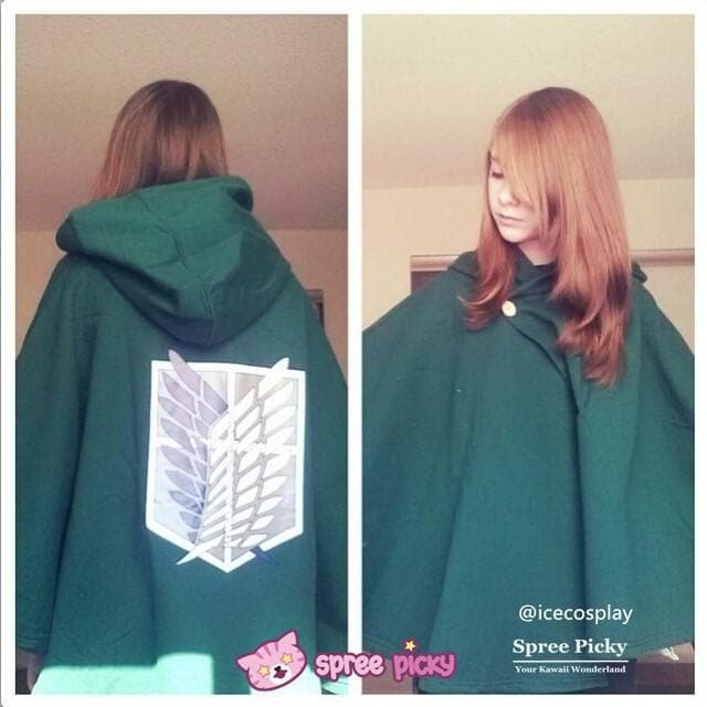 Attack On Titan Cosplay Freedom Wings Cape SP140516