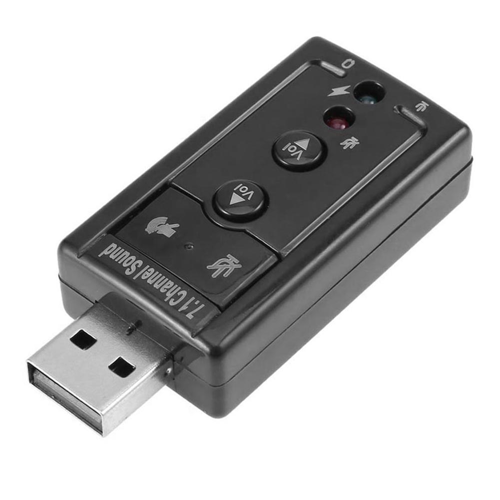 7.1 External PC USB Sound Card 3.5mm AUX Headphone Microphone Audio Adapter, 501 Original
7.1 External PC USB Sound Card 3.5mm AUX Headphone Microphone Audio Adapter, 501 Original