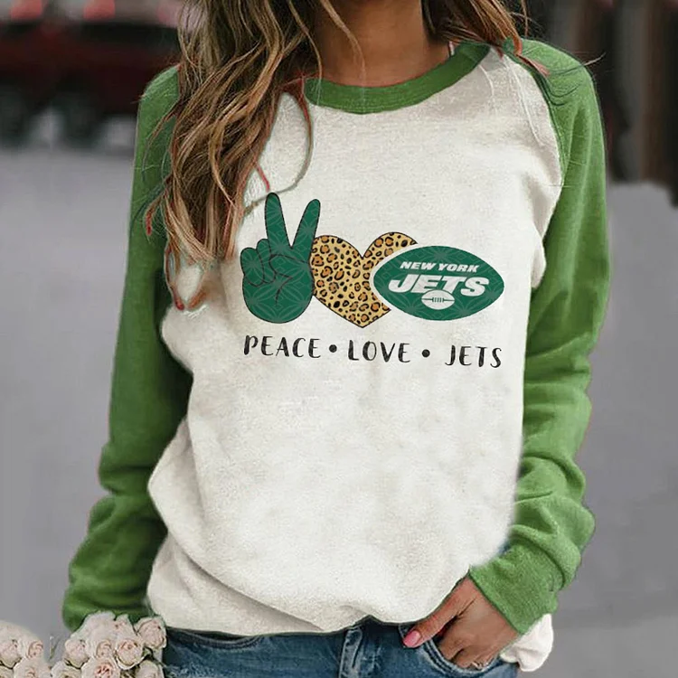 fashion loose casual sports printed Pullover