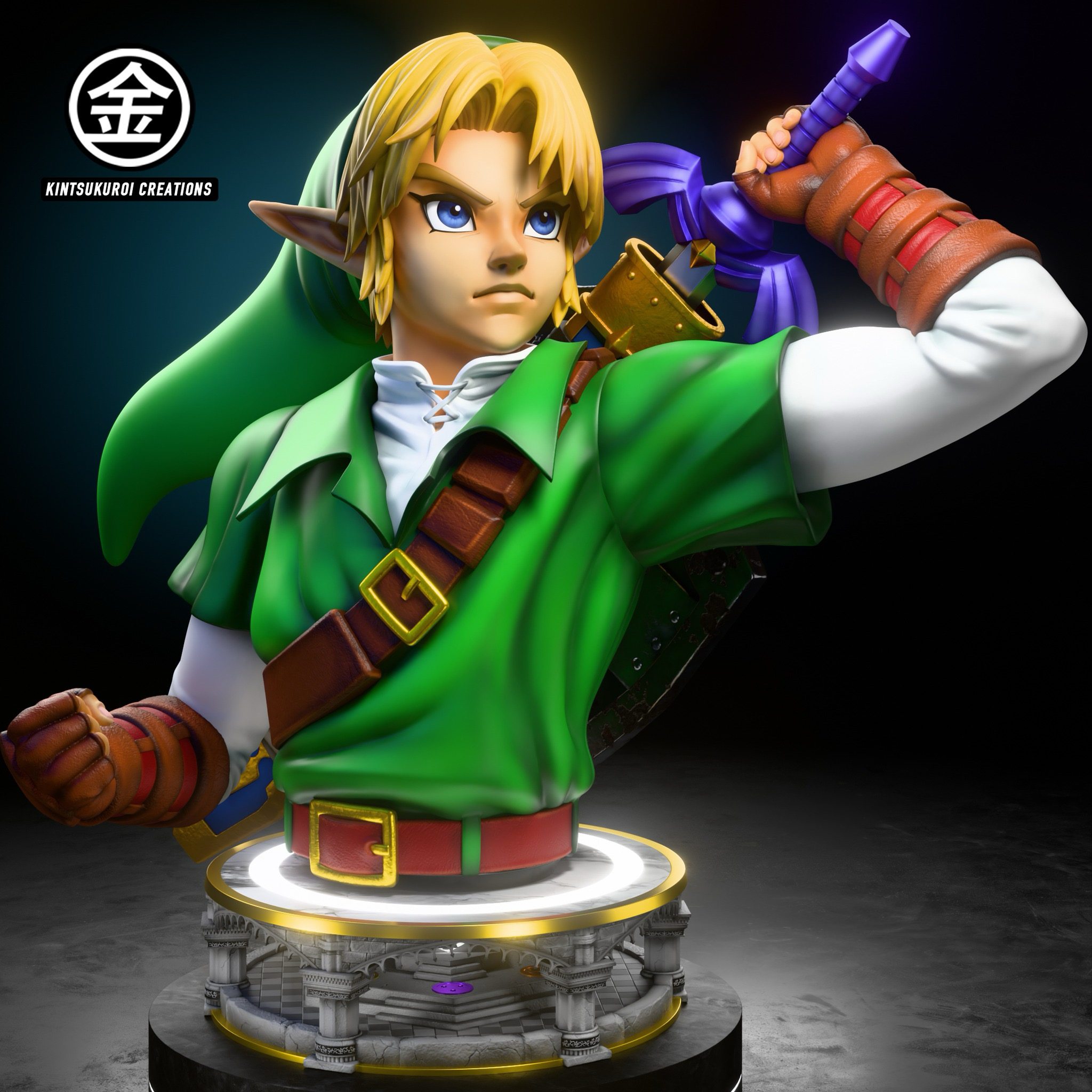Kintsukuroi creations Studio - The Legend of Zelda OOT ADULT LINK