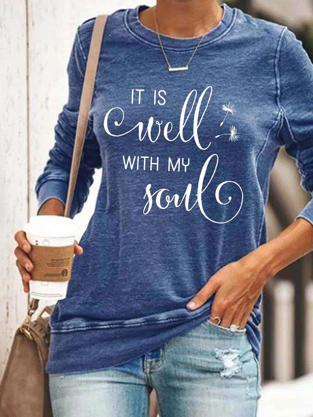 VigorDaily IT IS Well WITH MY Soul Sweatshirt