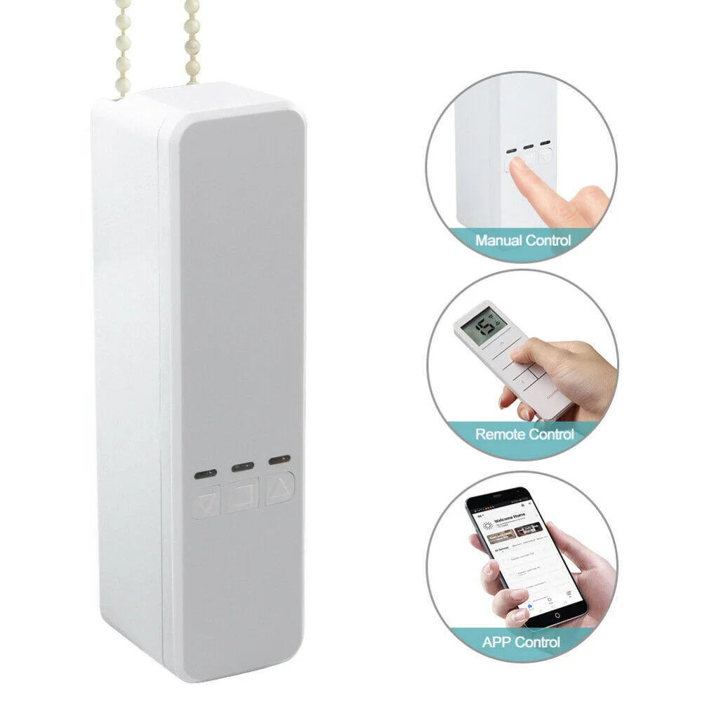 wifi wireless remote control blinds sun blinds drawstring smart home automatic _ electric curtains RSH-MC08-WiFi Deutsche Aktionsprodukte Full Strike Gmbh