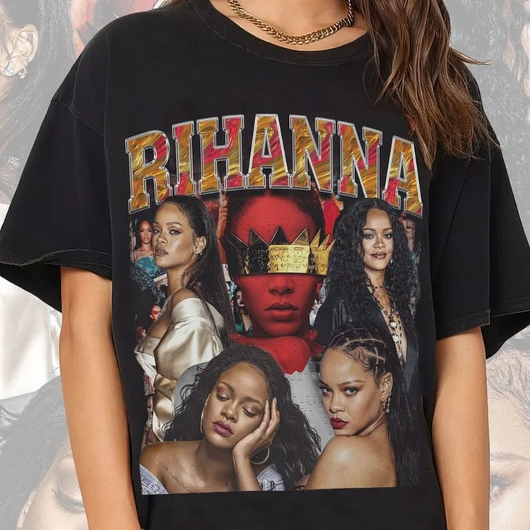 Vintage Rihanna Homage T-shirt