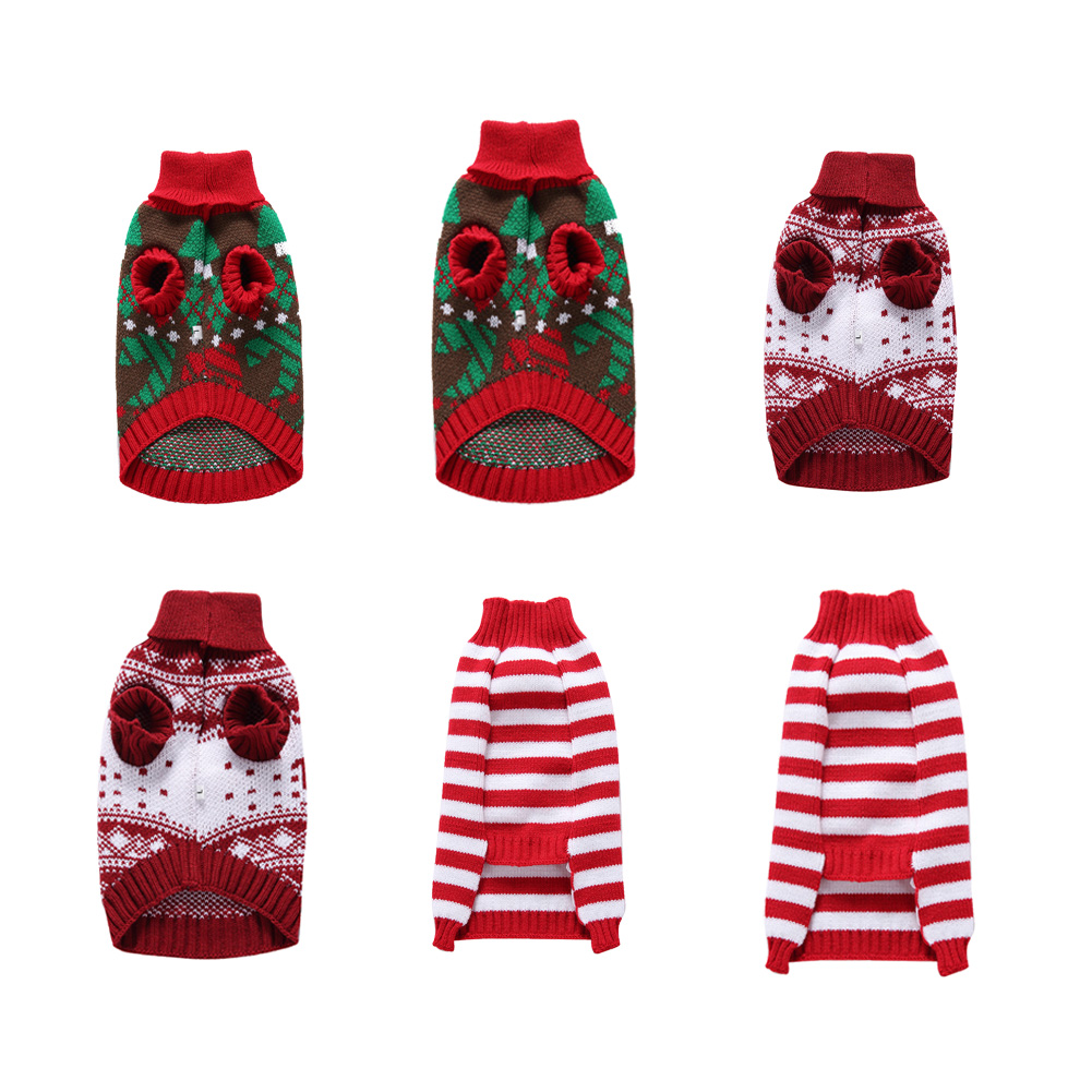 Winter Cat Dog Clothes Warm Christmas Sweater Soft Knitted Puppy Costume, Myd65 santa m, 501 Original
Winter Cat Dog Clothes Warm Christmas Sweater Soft Knitted Puppy Costume, Myd65 santa m, 501 Original