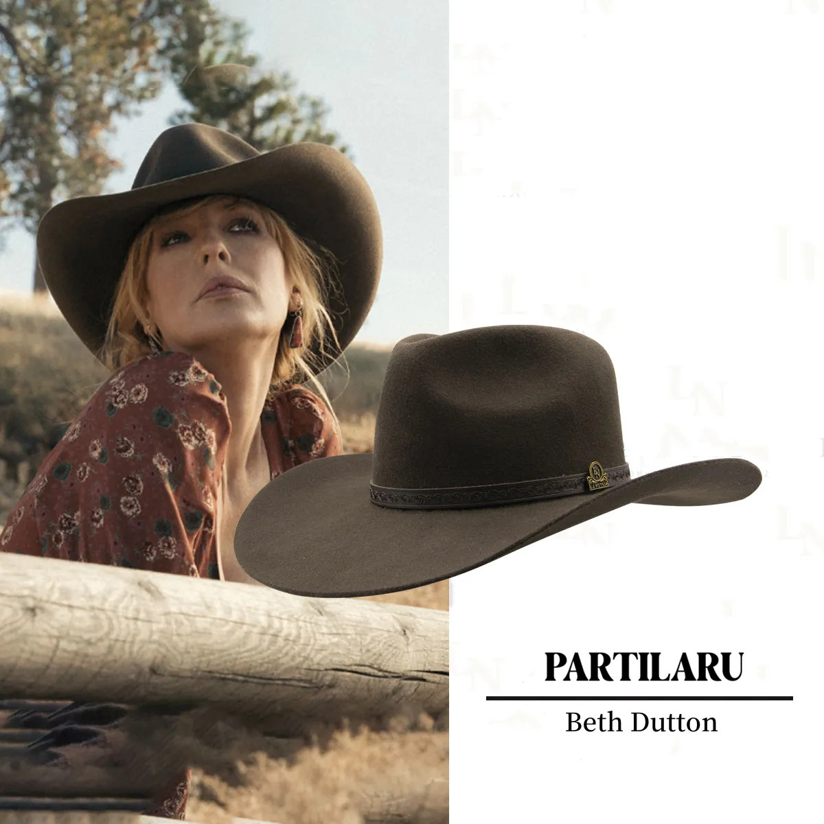 Yellowstone Beth Dutton 10X Cowboy Hat Yellowstone Beth Dutton 10X Cowboy Hat