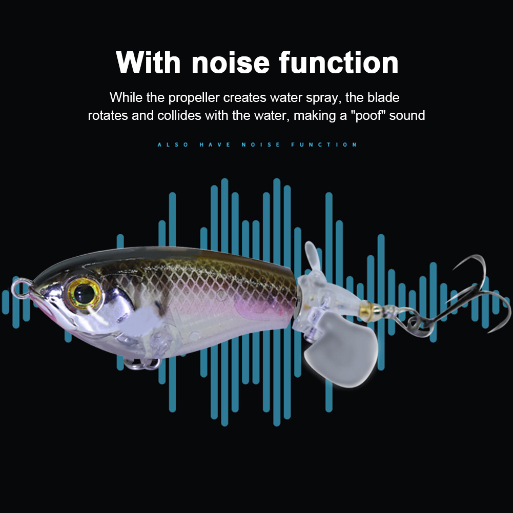 9g 16g Popper Fishing Lure Topwater Floating Double Propeller Hard Baits, 3 #, 501 Original
9g 16g Popper Fishing Lure Topwater Floating Double Propeller Hard Baits, 3 #, 501 Original
