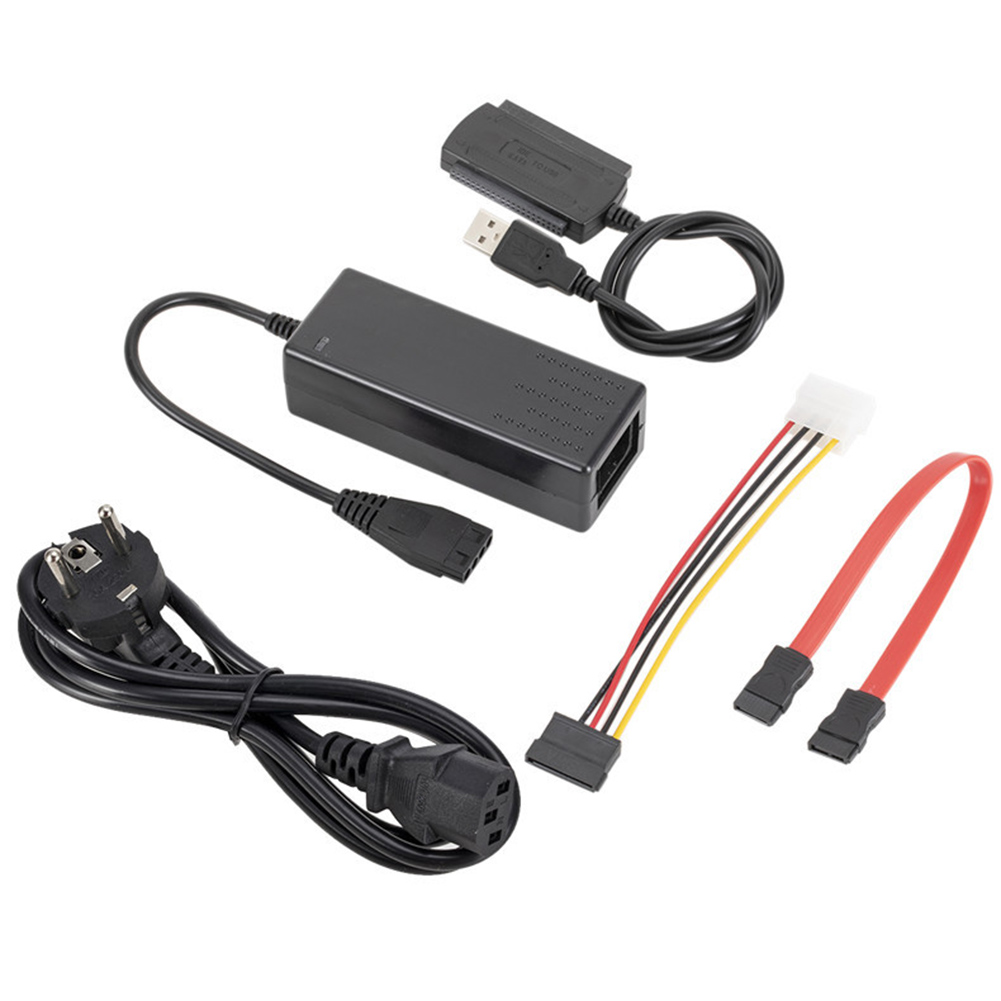 SATA PATA IDE to USB 2.0 Adapter for 2.5 3.5 HDD SSD with AC Power Adapter, Uk plug, 501 Original
SATA PATA IDE to USB 2.0 Adapter for 2.5 3.5 HDD SSD with AC Power Adapter, Uk plug, 501 Original
