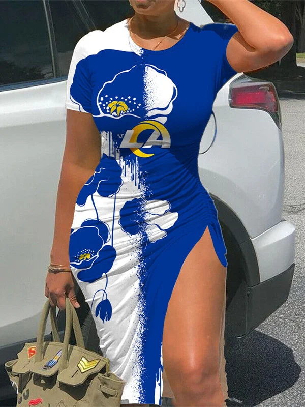 Los Angeles Rams
Women's Slit Bodycon Dress