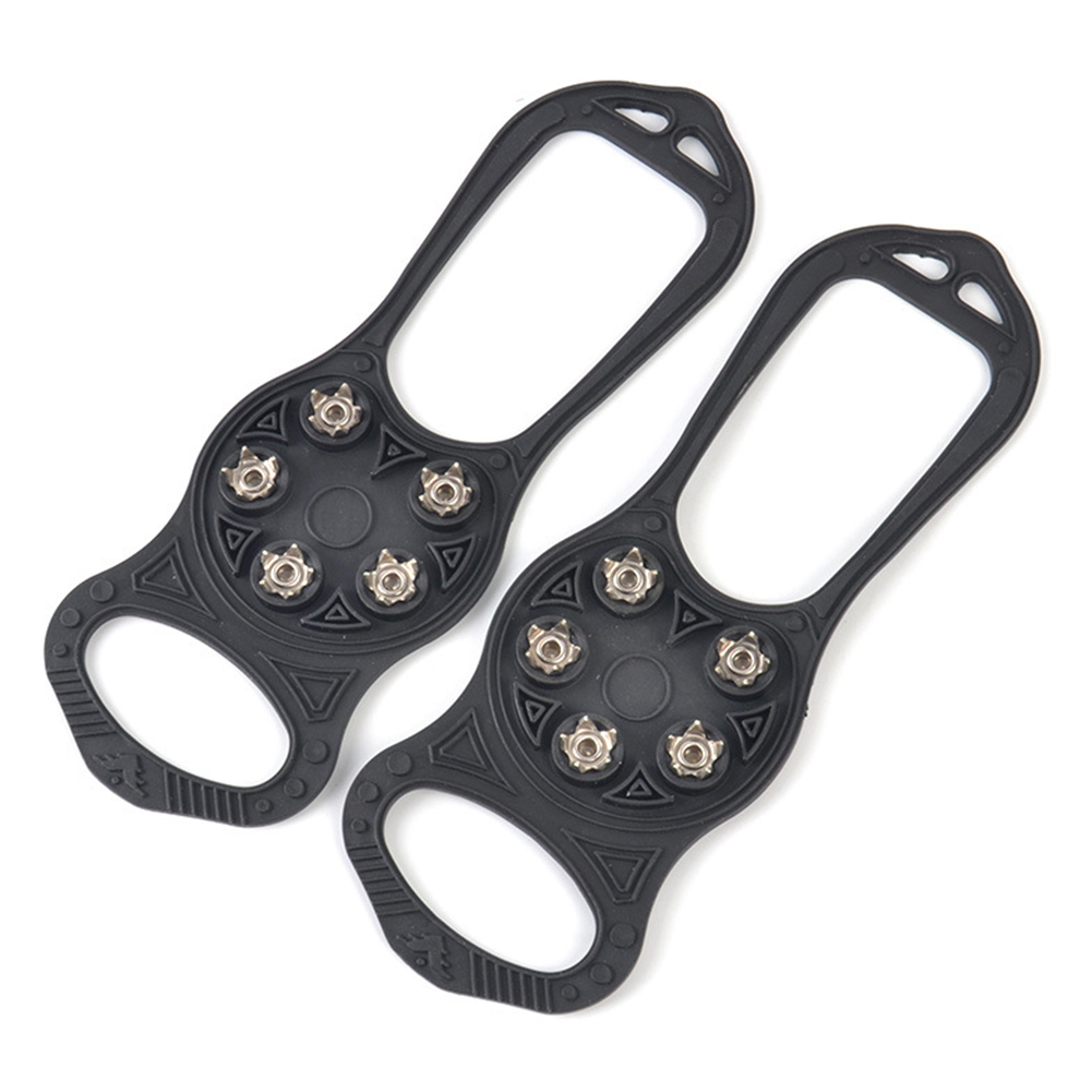 5 Teeth Anti Slip Ice Climbing Shoes Spike Cleats Outdoor Climbing Crampons, 501 Original
5 Teeth Anti Slip Ice Climbing Shoes Spike Cleats Outdoor Climbing Crampons, 501 Original