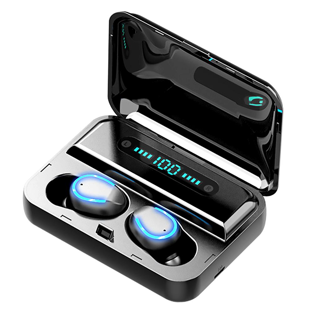 F9-5 TWS Bluetooth 5.0 U-Type Earphones with Digital Display Charging Case, White, 501 Original
F9-5 TWS Bluetooth 5.0 U-Type Earphones with Digital Display Charging Case, White, 501 Original
