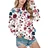 Women Casual Leopard Print Sweatshirt Crew Neck Long Sleeve Top Pullover Loose Trendy Clothes Autumn Winter 2025 Tops Hoodies