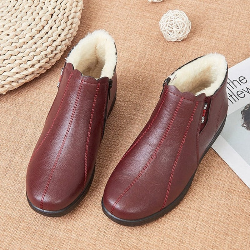 Stunahome Orthopedic Women Ankle Boots Arch Support Warm AntiSlip