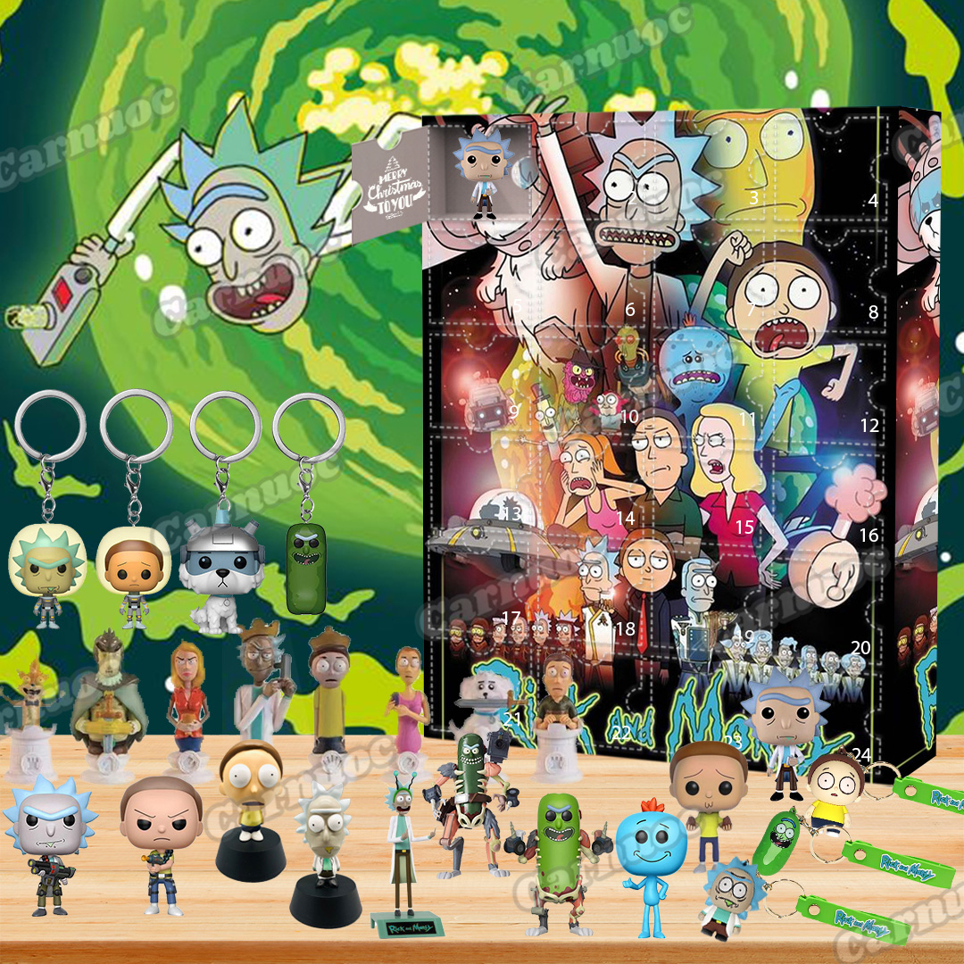 Rick and Morty Advent Calendar The One With 24 Little Doors