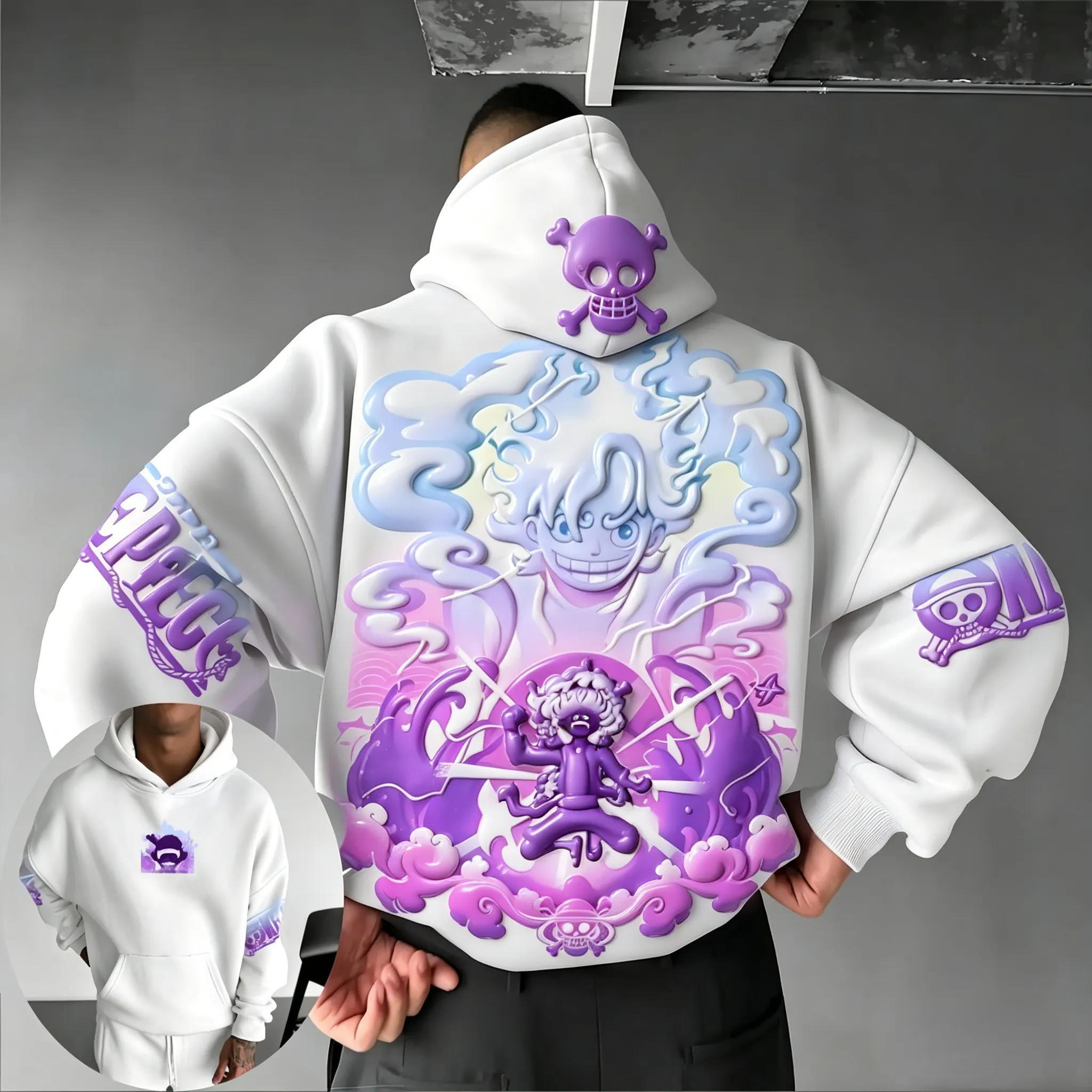Men's Casual Cartoon Hoodie
