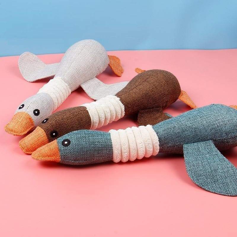 Wild Goose Squeaky Molar Pet Toy