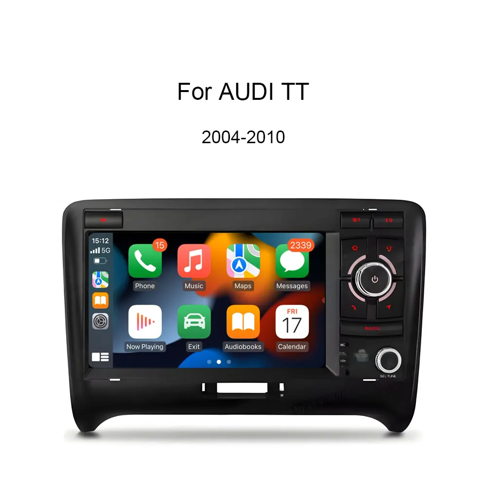 7inch AUDI TT 2004-2010 Android GPS Radio CarPlay Stereo Multimedia Player