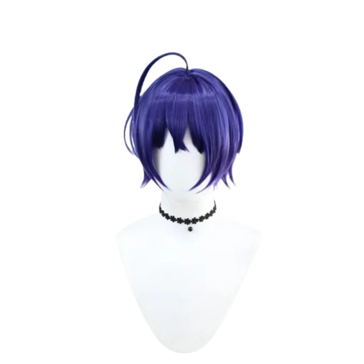 Zenless Zone Zero (2024) Belle Blue Wig Cosplay Accessories Halloween Carnival Props