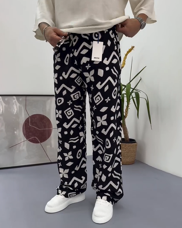 Printed Men's Jogging Pants