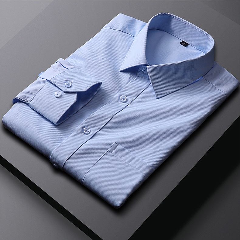 Men's Business Casual NoIron Long Sleeve Shirt