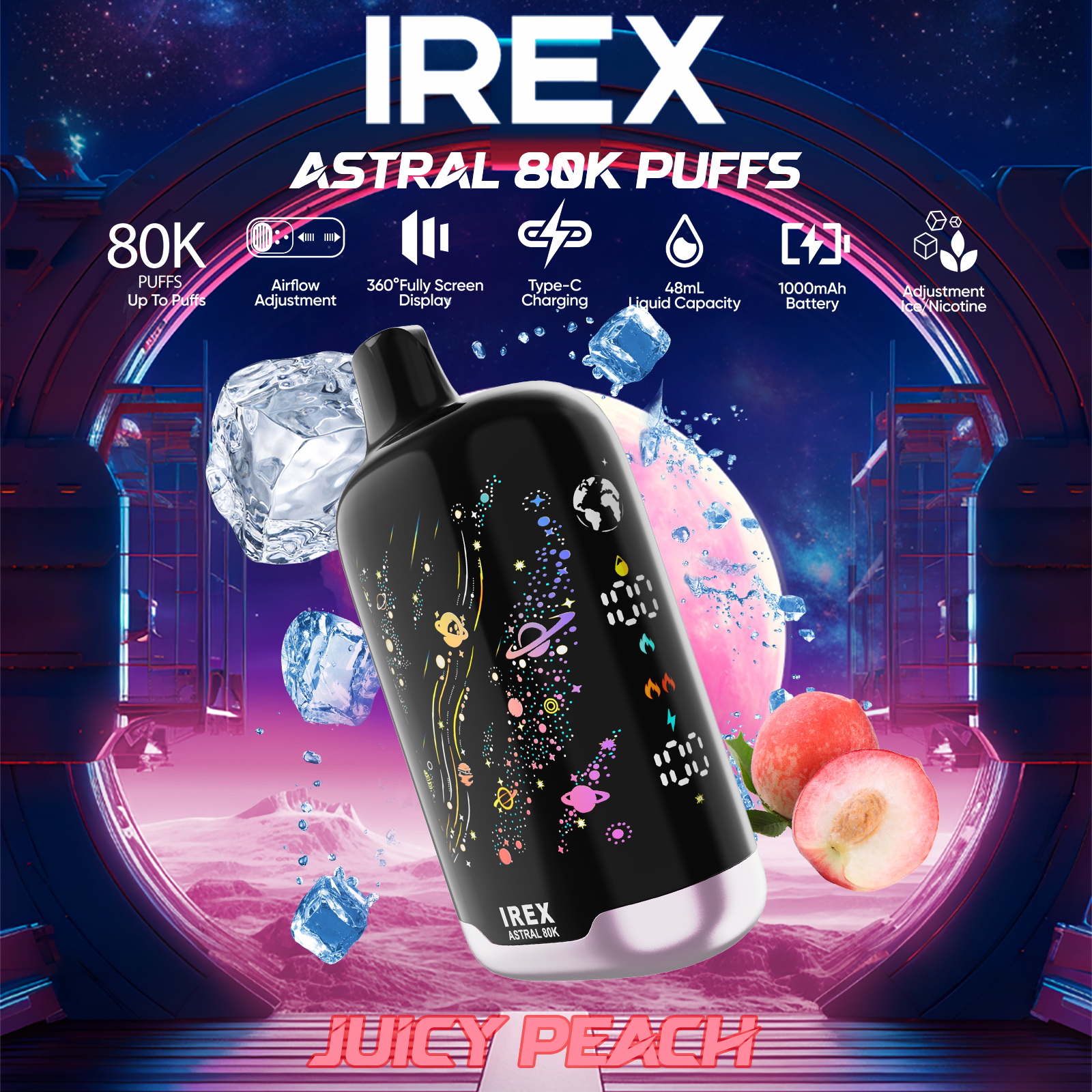 IREX Astral 80000(10PCS)EU mysite fumotvapeshop