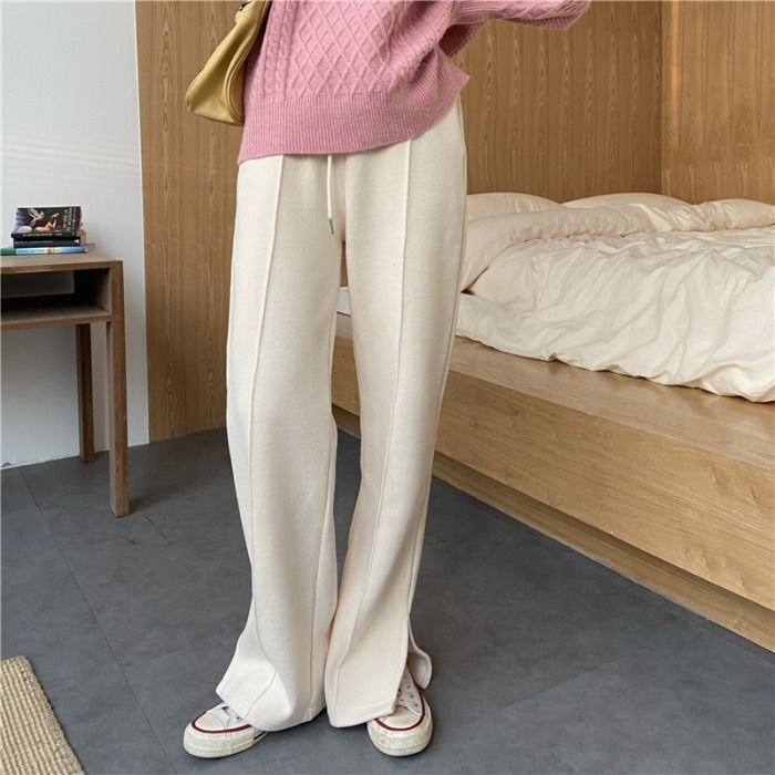 Drawstring Straight Leg Sweatpants YP2920