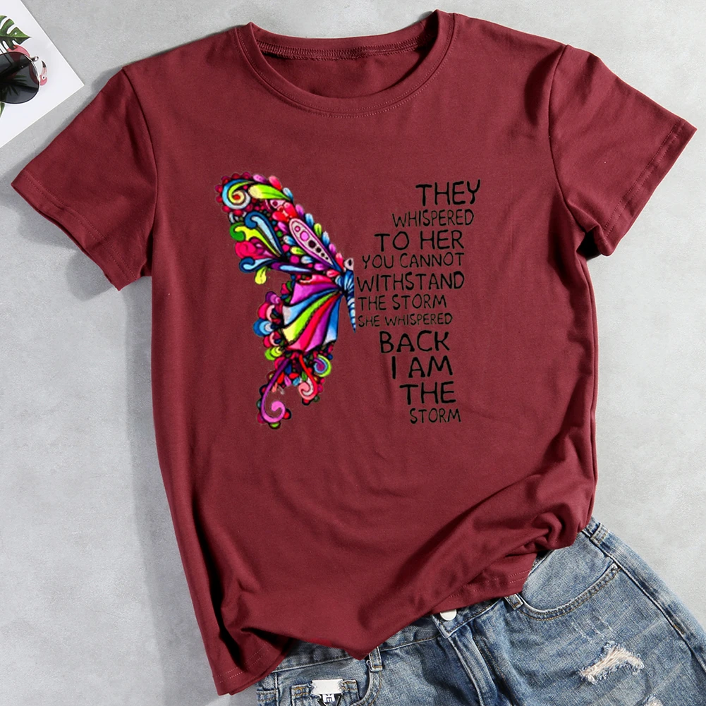 HMD Love butterfly T-shirt Tee -00434-Guru-buzz