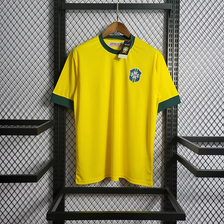 Retro brazil 1970 home   Football jersey retro