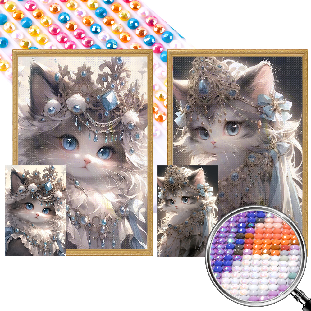 Diamond Art Cat 