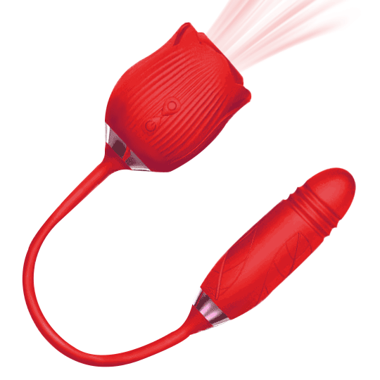 Clitoral Suction & Thrusting Bullet Rose Vibrator 2026 New Model, Beginner-Friendly Clitoral Suction & Thrusting Bullet Rose Vibrator 2026 New Model, Beginner-Friendly