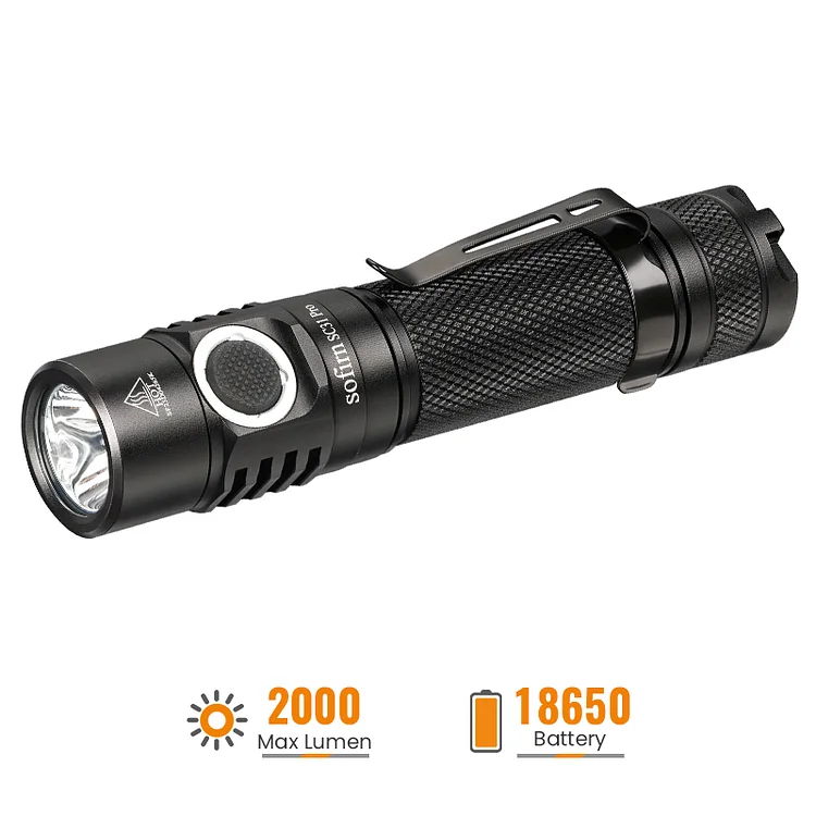 【Ship From USA】Sofirn SC31 Pro 6500K EDC Flashlight with Anduril 2.0 UI