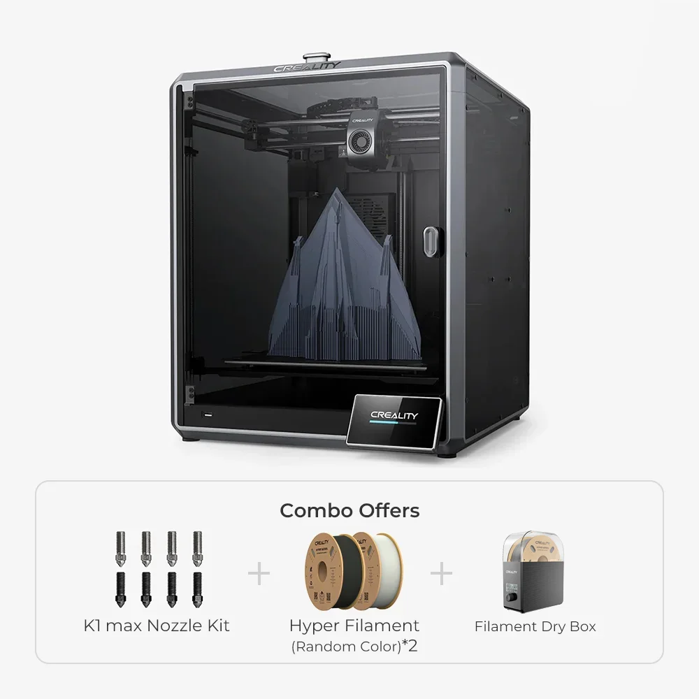 K1 Max AI Fast 3D Printer Combo