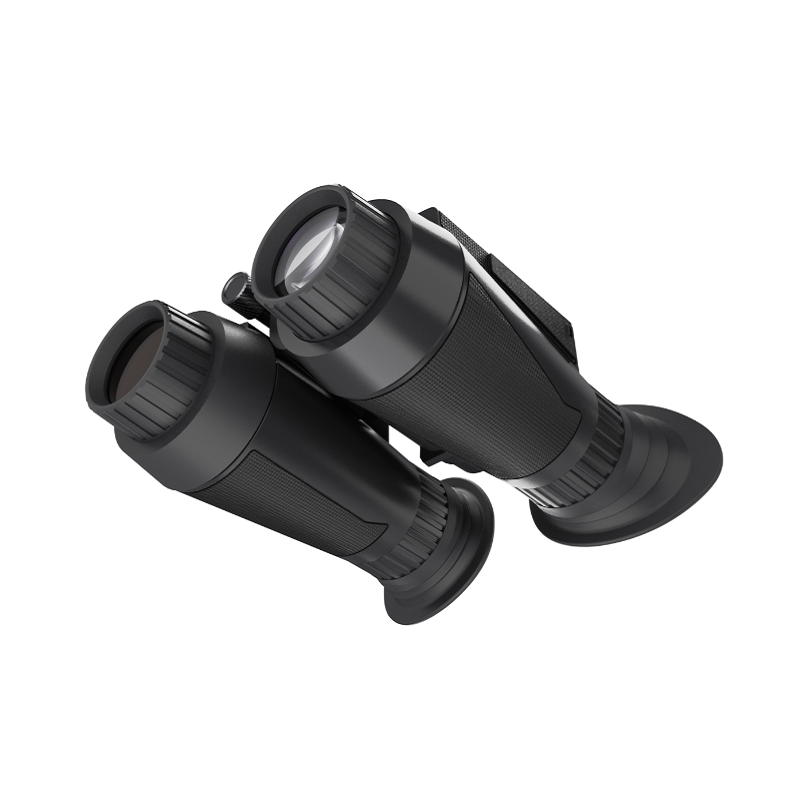 BekinTek Dual Eye 3D View Helmet Mounted Night Vision Binoculars Head Mountable Goggles Rechargeable Optics Telescope IR Full Dark Observing Adjustable Pupil Distance 7x Infrared 8x Digital Zoom 4K Video 36M Photo Independent Diopter Adjust 4 Color Effect 16