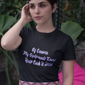 pornhint Pornhint Girlfriends Know Small Cock Shirt, Funny Little Dick T-Shirt, Cuckold Humiliation Tee
