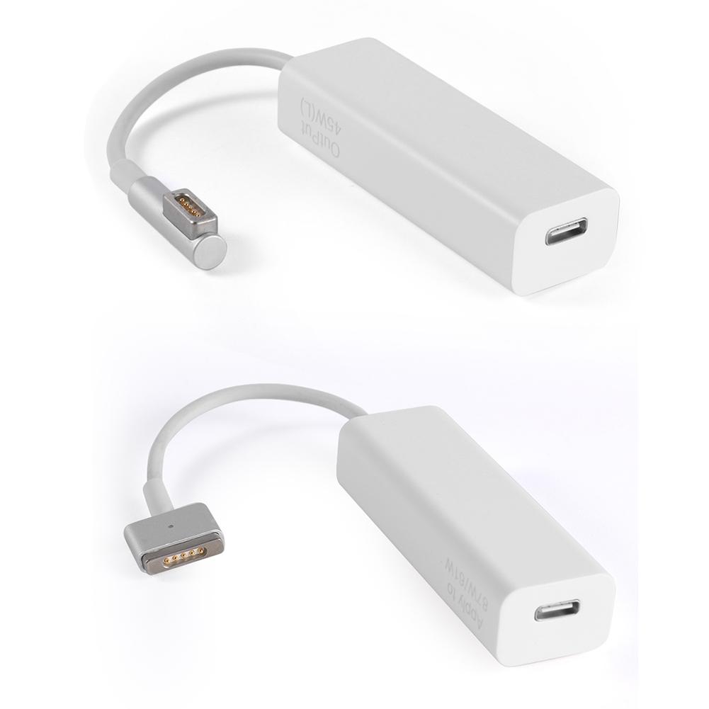 USB C Female to Magsafe Male 45W 60W Converter Adapter for MacBook Pro, L tip 45w, 501 Original
USB C Female to Magsafe Male 45W 60W Converter Adapter for MacBook Pro, L tip 45w, 501 Original