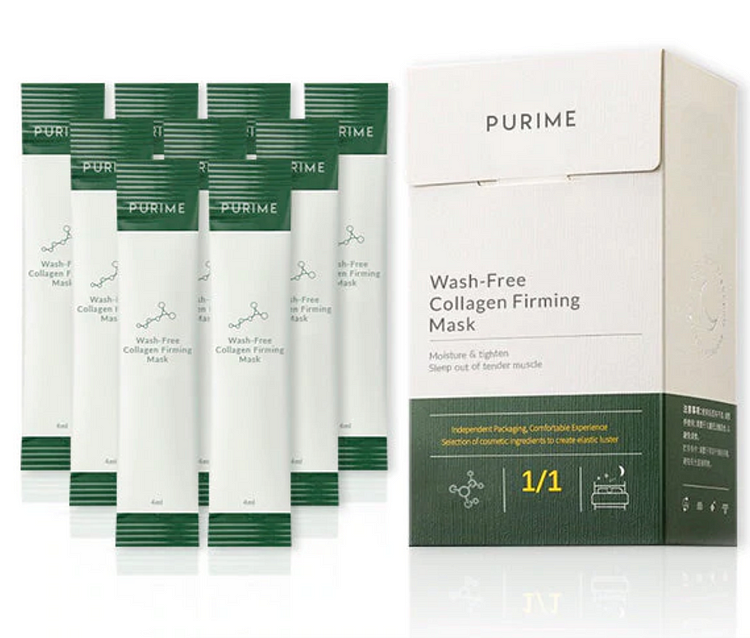 Mascarilla reafirmante de colágeno coreana