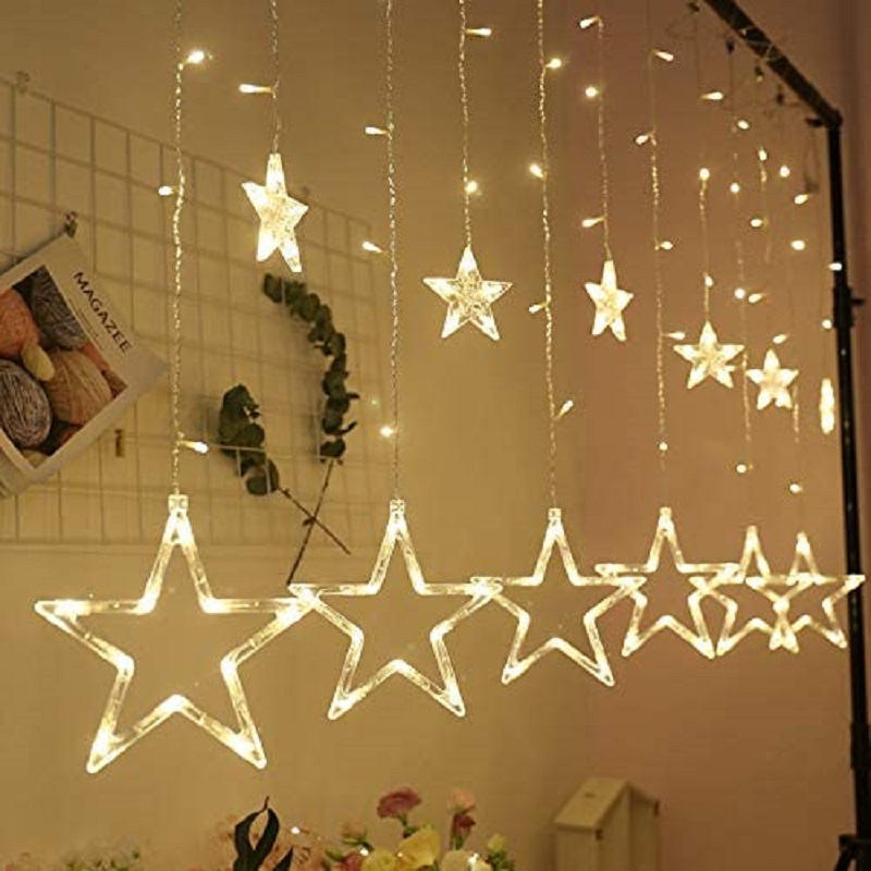 LED Star Curtain Ice Strip-Curtain String Night Light, Warm white, 501 Original
LED Star Curtain Ice Strip-Curtain String Night Light, Warm white, 501 Original
