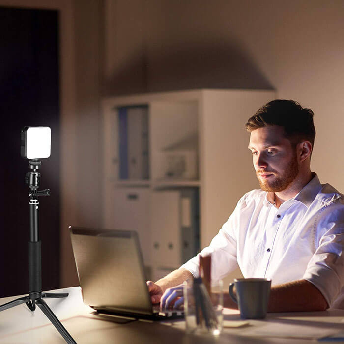 Video Conference Lighting Nice Addition to The Home Office