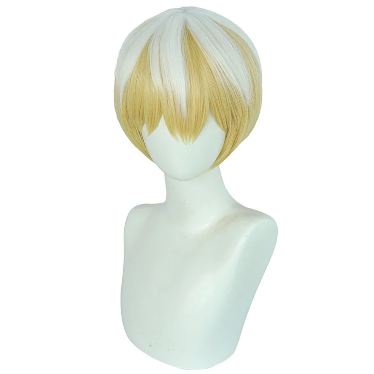 Mato Seihei No Slave (2024) Chained Soldier IzumoTenka Yellow Wig Cosplay Accessories Halloween Carnival Props