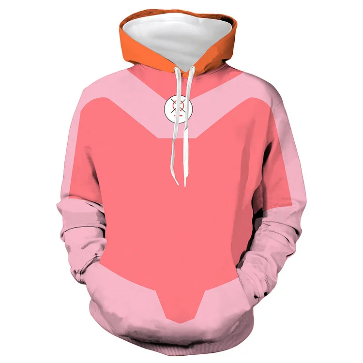 Invincible Season 2 (2025) Atom Eve Pink Hoodie Sweatshirt Pullover Outfits Cosplay Costume