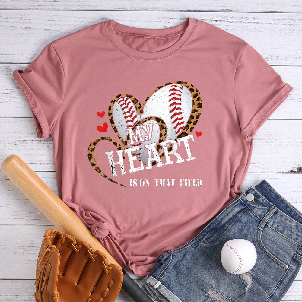My Heart Is On That Field T-Shirt-012900-Guru-buzz
