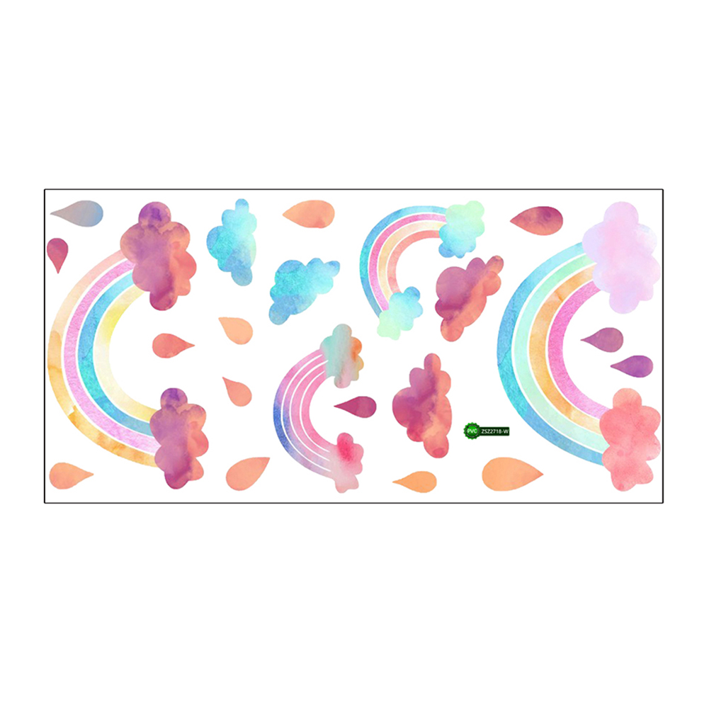 Cute Wall Stickers Rainbow Cloud Removable Wallpaper for Kids Room Nursery, 501 Original
Cute Wall Stickers Rainbow Cloud Removable Wallpaper for Kids Room Nursery, 501 Original