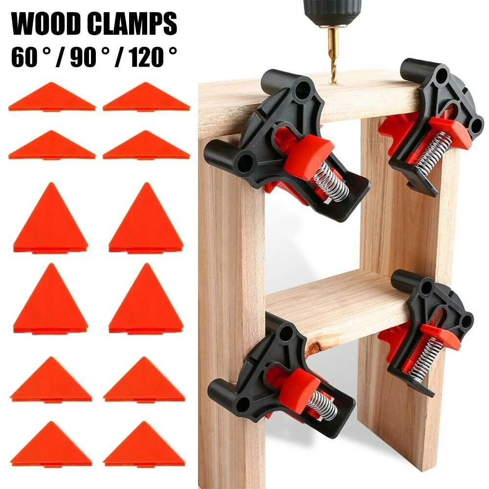 Clamp set (4pcs) + FREE 60°, 90° & 120° heads