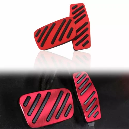 Dronehint Brake Gas Pedal Cover Mat For Chevrolet Cruze Cadillac XTS Buick Regal Parts Red (For: GMC) Parts