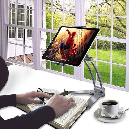 desktop wall pull up lazy bracket
