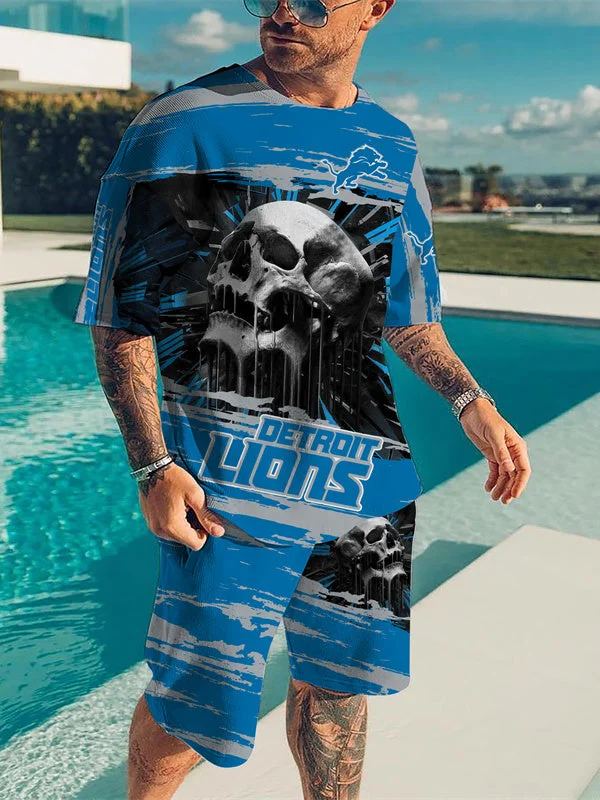 Detroit Lions
Limited Edition Top And Shorts Two-Piece Suits
