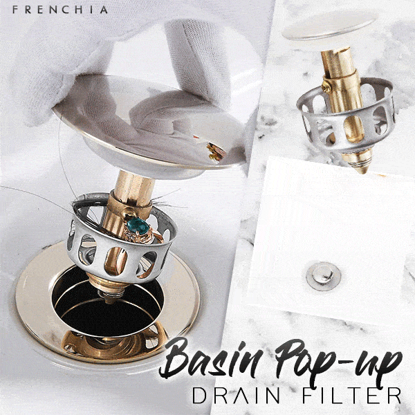 Basin Popup Drain Filter