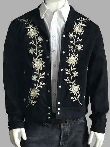 Men's Fashion Casual Retro Western  Jacket
